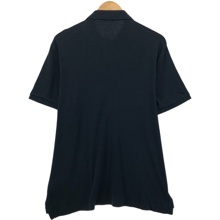 Ralph Lauren POLO RALPH LAUREN short sleeve polo shirt, men's size M cotton black type Vintage Second Hand