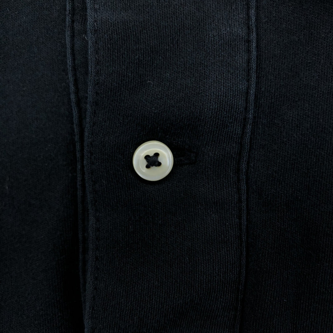 Ralph Lauren POLO RALPH LAUREN short sleeve polo shirt, men's size M cotton black type Vintage Second Hand