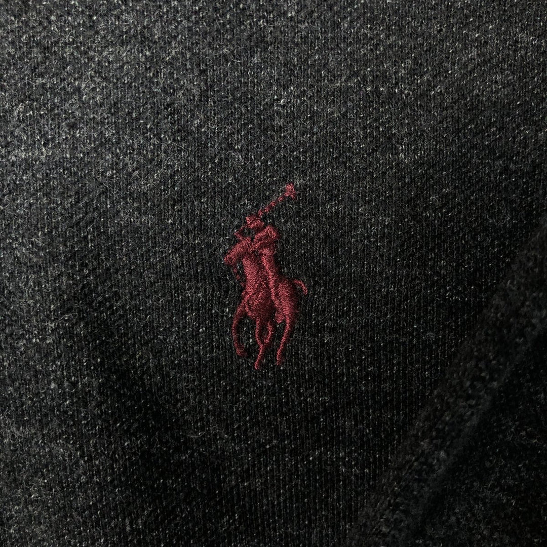 Ralph Lauren POLO RALPH LAUREN short sleeve polo shirt men's XL equivalent cotton black type Vintage Second Hand