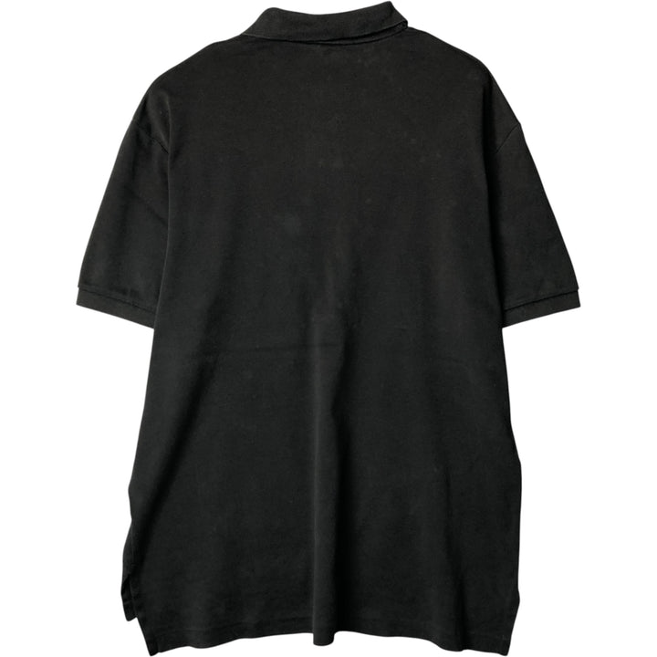 Ralph Lauren POLO by Ralph Lauren short sleeve polo shirt, men's size L cotton black type Vintage Second Hand