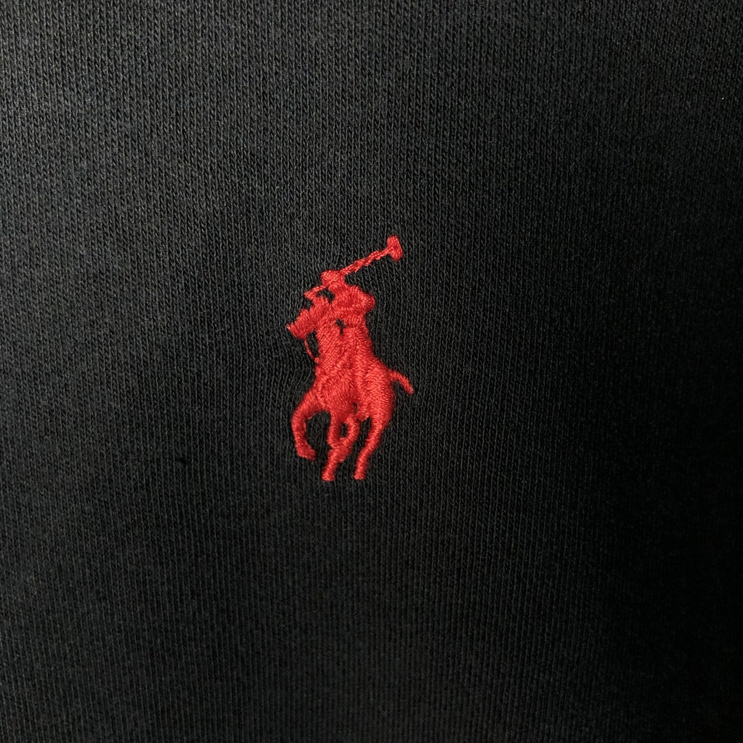 Ralph Lauren POLO by Ralph Lauren short sleeve polo shirt, men's size L cotton black type Vintage Second Hand