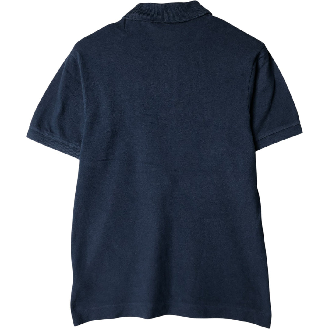 Lacoste Classic Fit short-sleeved polo shirt, men's size XS cotton navy blue type Vintage Second Hand