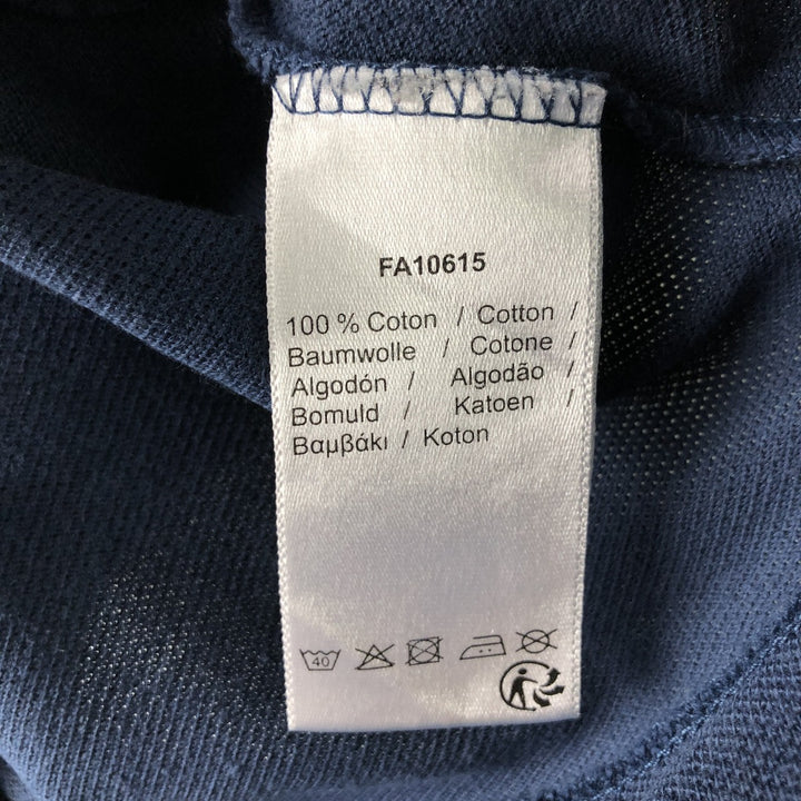 Lacoste Classic Fit short-sleeved polo shirt, men's size XS cotton navy blue type Vintage Second Hand