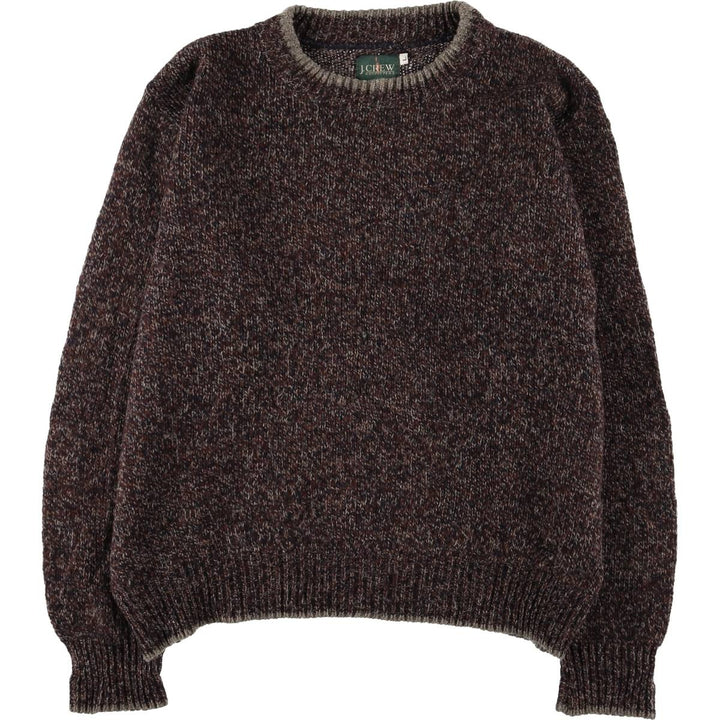 Vintage 90'S J.Crew knit sweater, size L, men's unclear purple type Vintage Second Hand