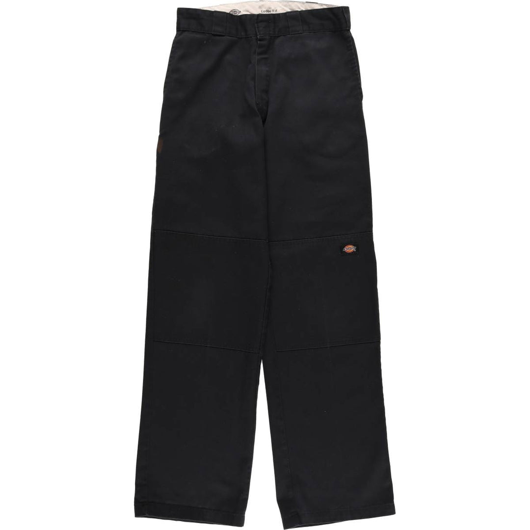Dickies Loose Fit Double Knee Painter Pants, Men's, Size W30 polyester black type Vintage Second Hand