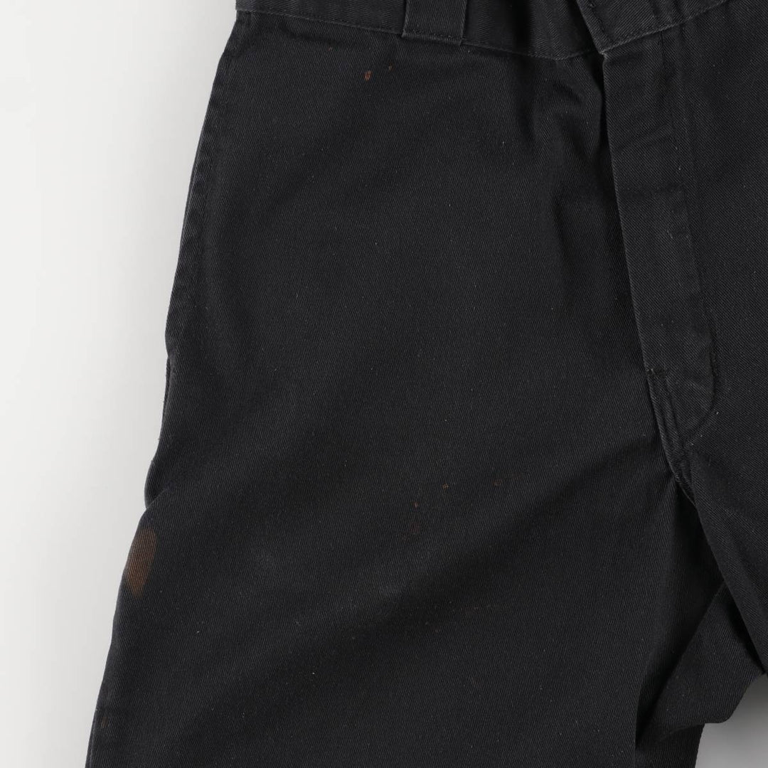 Dickies Loose Fit Double Knee Painter Pants, Men's, Size W30 polyester black type Vintage Second Hand