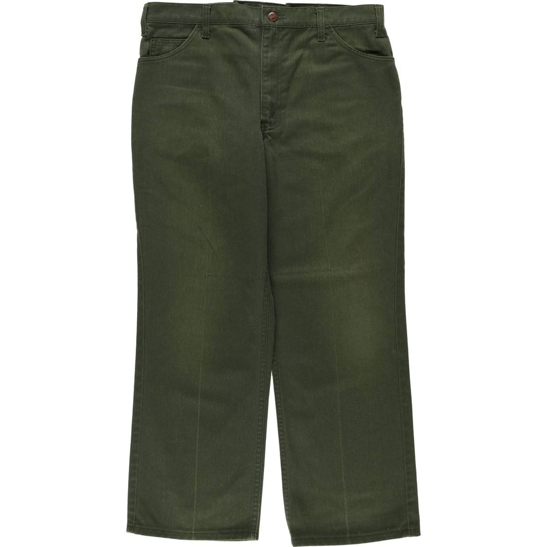 Vintage 1980'S Big Mac work pants, men's size W34. unclear Khaki type Vintage Second Hand