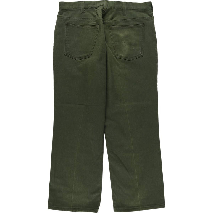 Vintage 1980'S Big Mac work pants, men's size W34. unclear Khaki type Vintage Second Hand