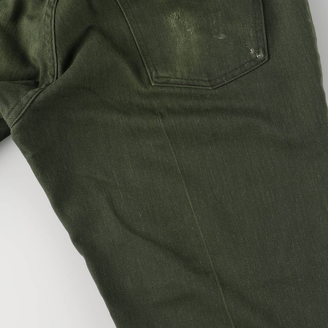 Vintage 1980'S Big Mac work pants, men's size W34. unclear Khaki type Vintage Second Hand