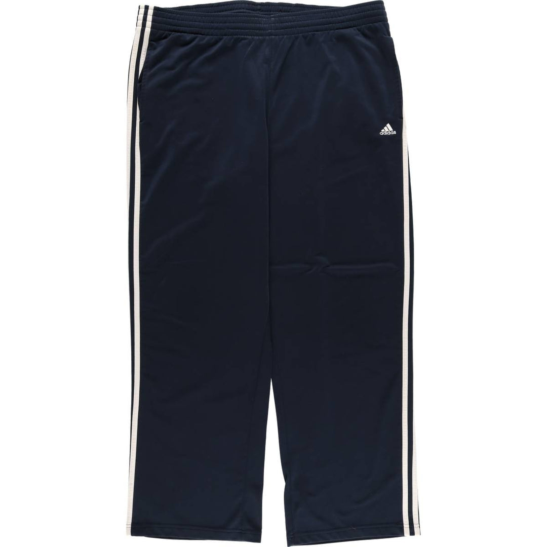 00'S adidas jersey pants track pants men's size L polyester navy blue type Vintage Second Hand