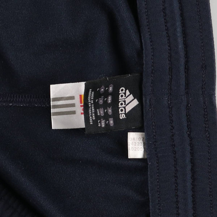 00'S adidas jersey pants track pants men's size L polyester navy blue type Vintage Second Hand