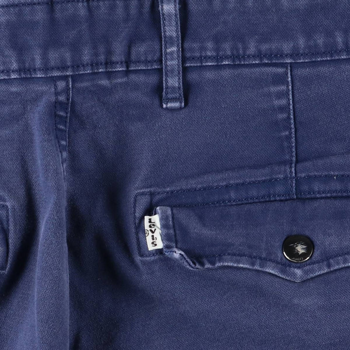 Levi's Levi Strauss and Co. cargo shorts, men's size W35 cotton navy blue type Vintage Second Hand