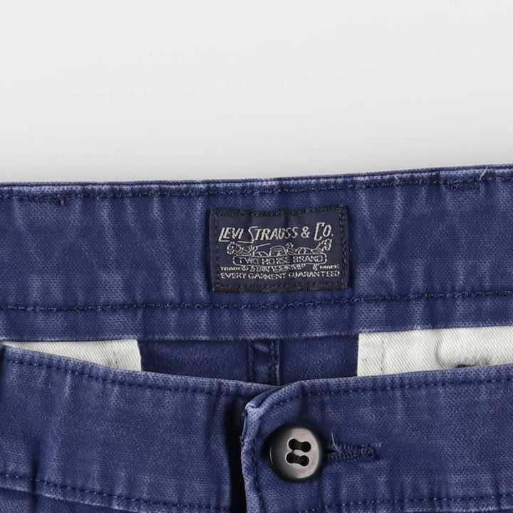 Levi's Levi Strauss and Co. cargo shorts, men's size W35 cotton navy blue type Vintage Second Hand