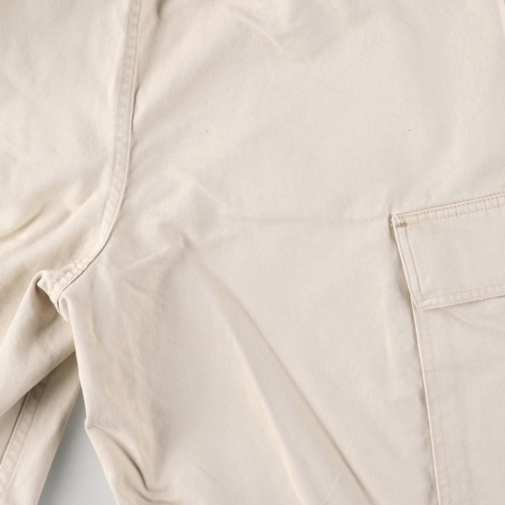 2000'S Ralph Lauren Polo Jeans Company cargo shorts, men's size W37 cotton ivory Vintage Second Hand