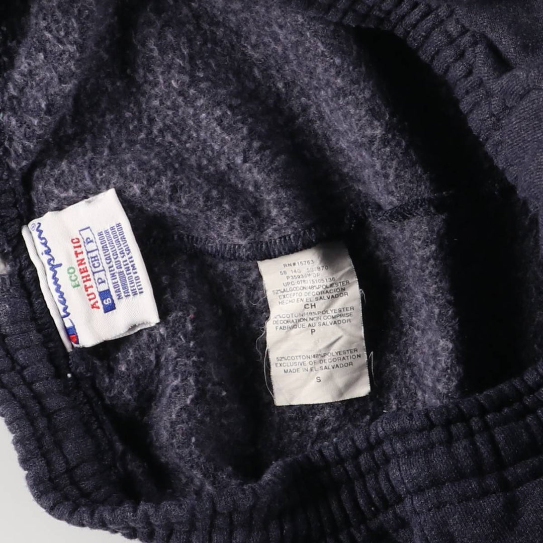 Champion ECO AUTHENTIC sweatpants, men's size S cotton navy blue type Vintage Second Hand