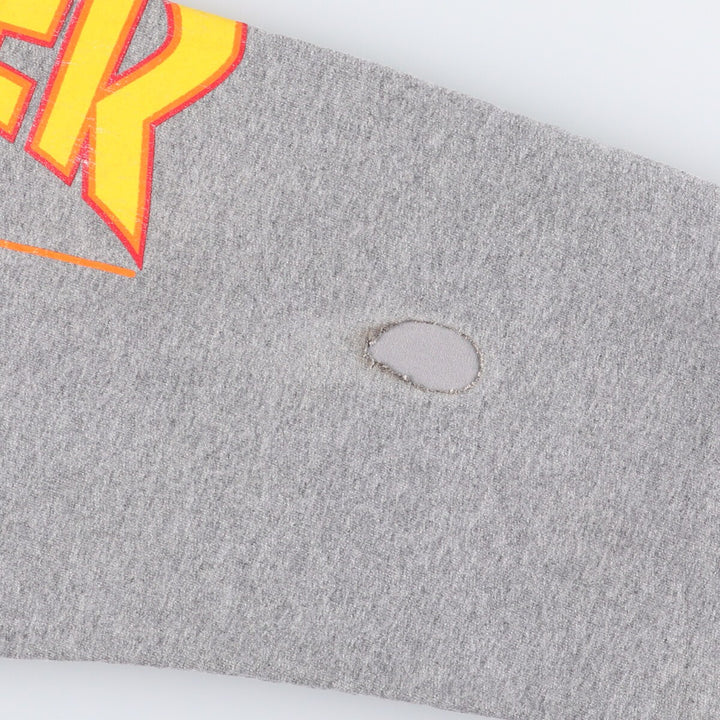 Thrasher Fire Pattern Sweatpants, Men's Size M polyester gray type Vintage Second Hand