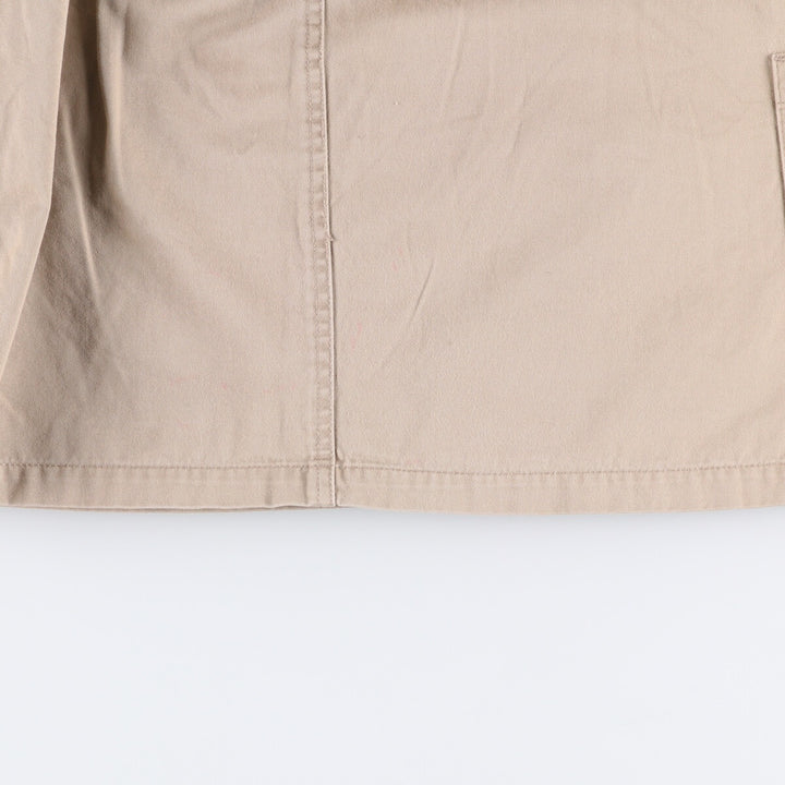 Vintage 90s-00'S Calvin Klein Jeans trapezoid chino mini skirt, size M, women's cotton Beige type Vintage Second Hand