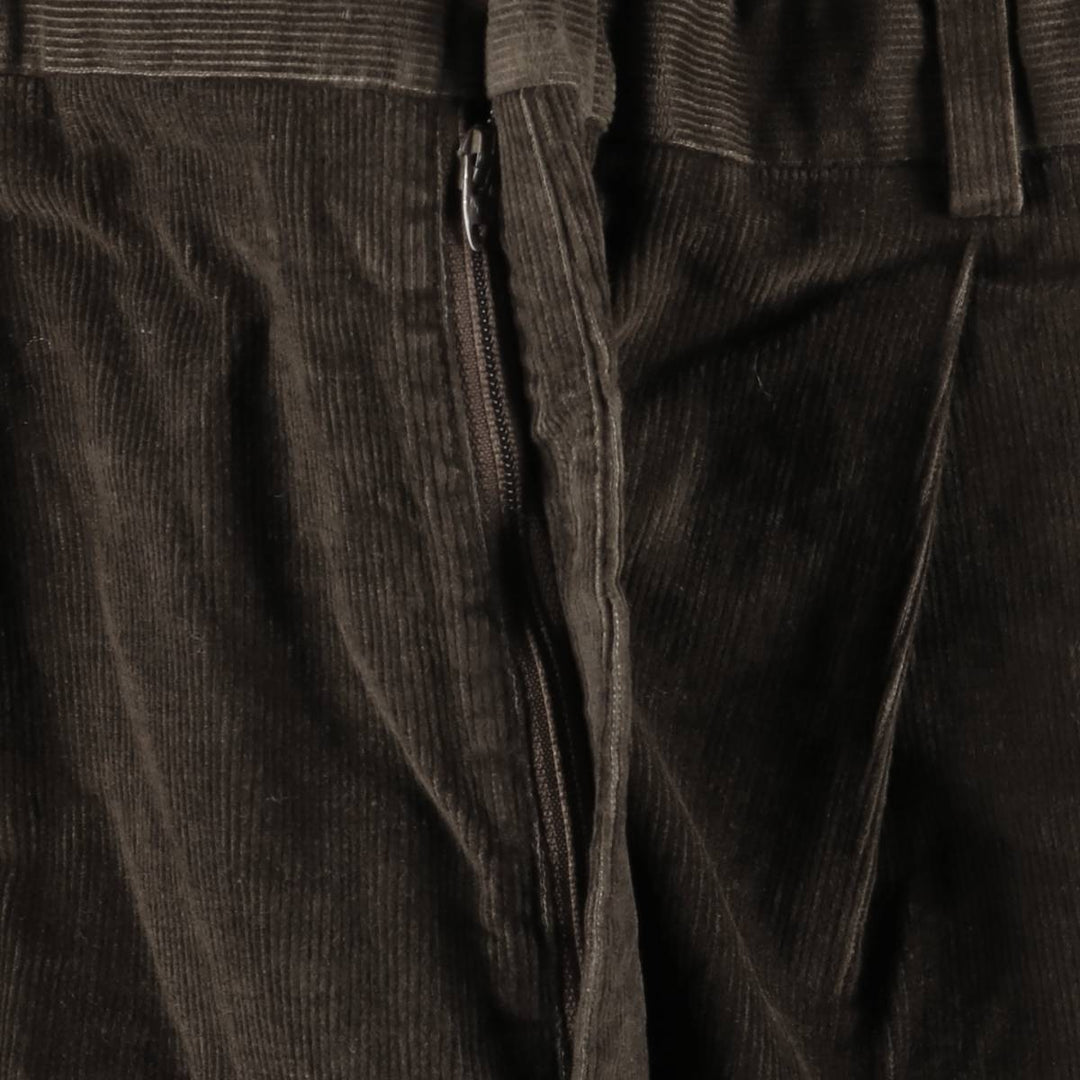 Vintage LANDS' END corduroy pants, made in the USA, men's size W35. cotton brown type Vintage Second Hand