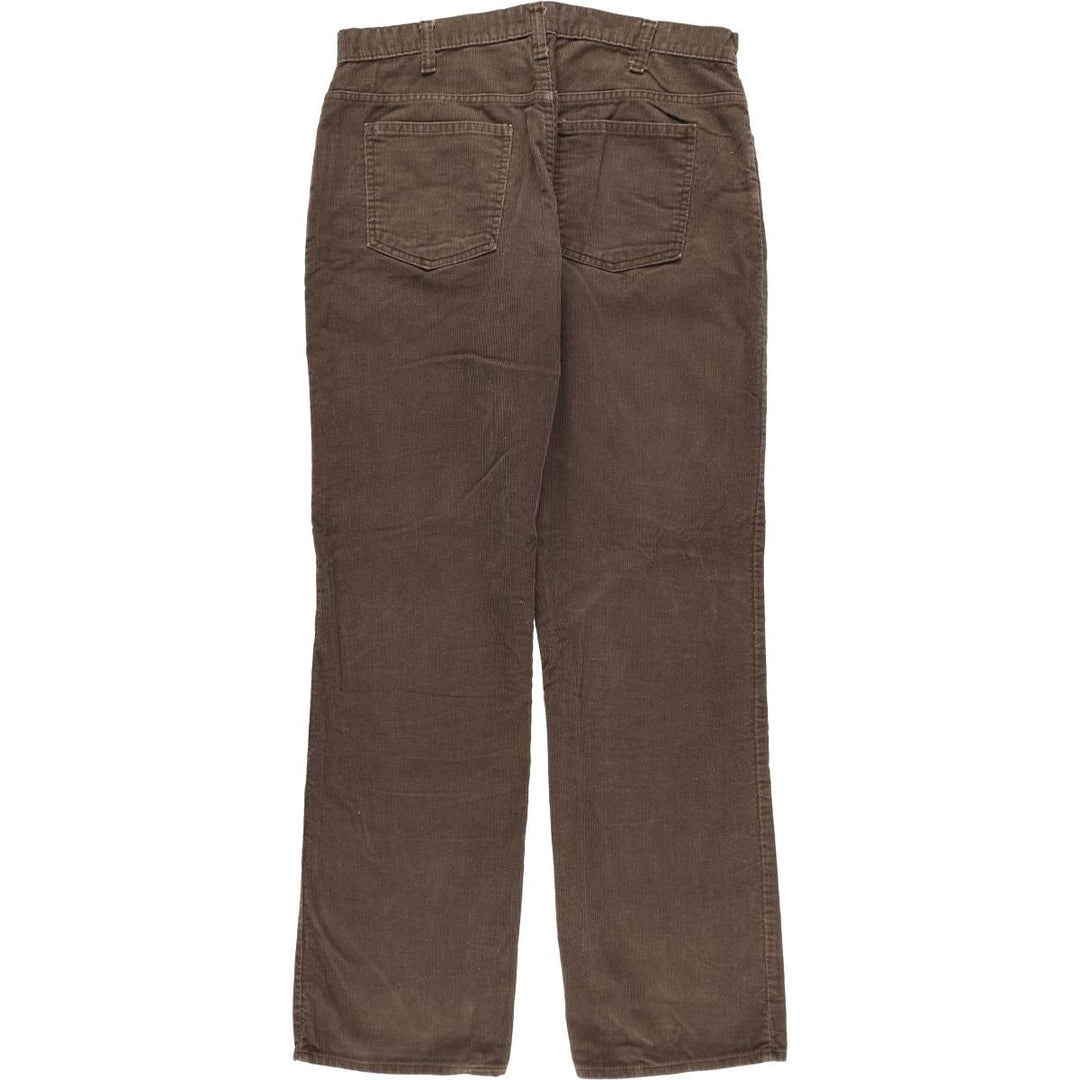 Vintage men's corduroy pants, size W36 cotton brown type Vintage Second Hand