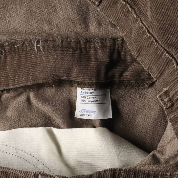 Vintage men's corduroy pants, size W36 cotton brown type Vintage Second Hand