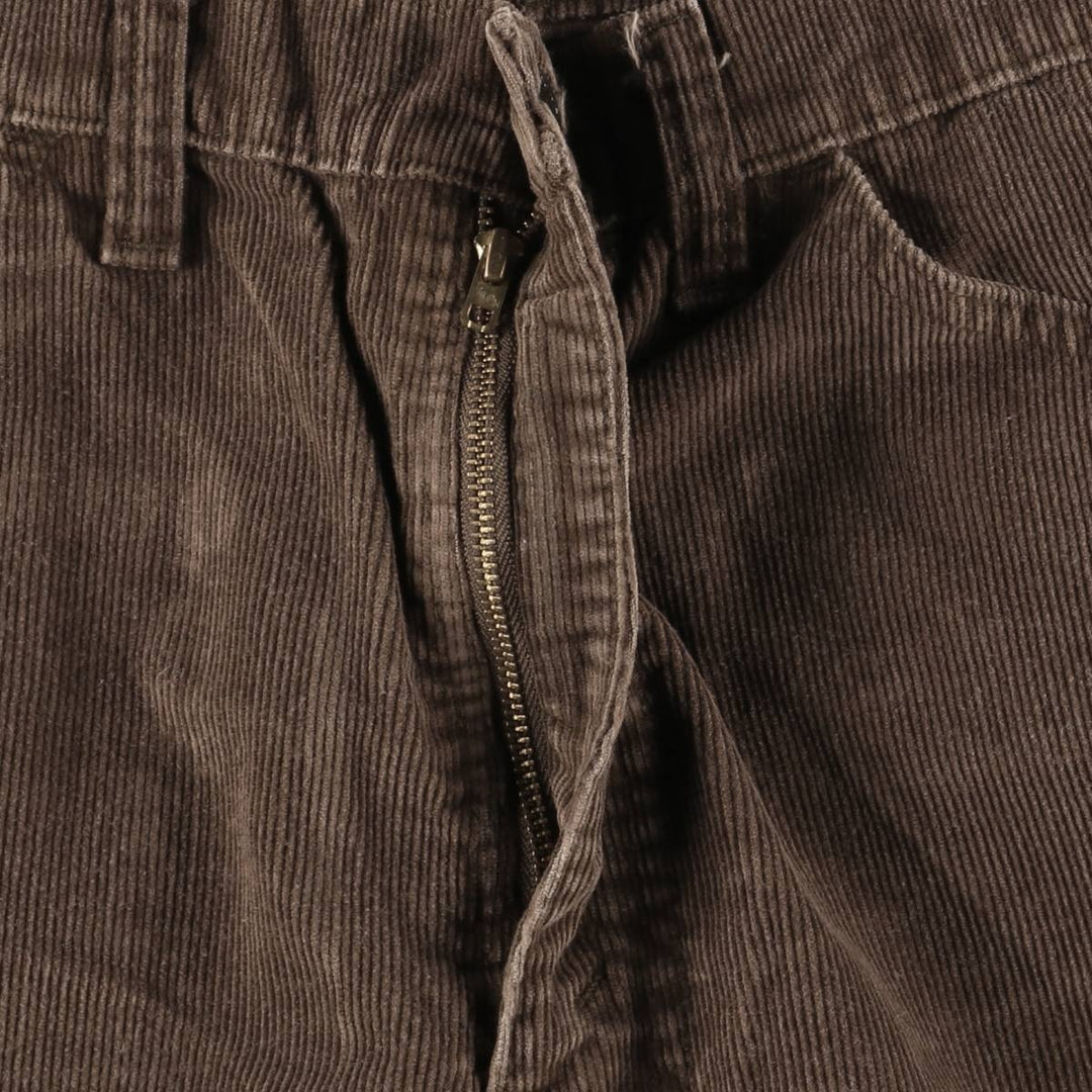 Vintage men's corduroy pants, size W36 cotton brown type Vintage Second Hand