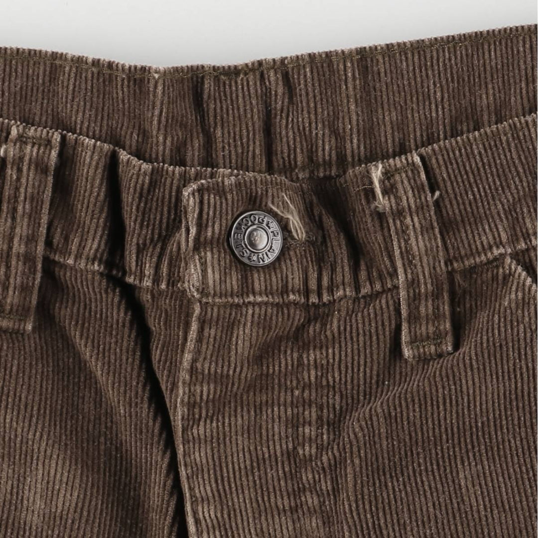 Vintage men's corduroy pants, size W36 cotton brown type Vintage Second Hand