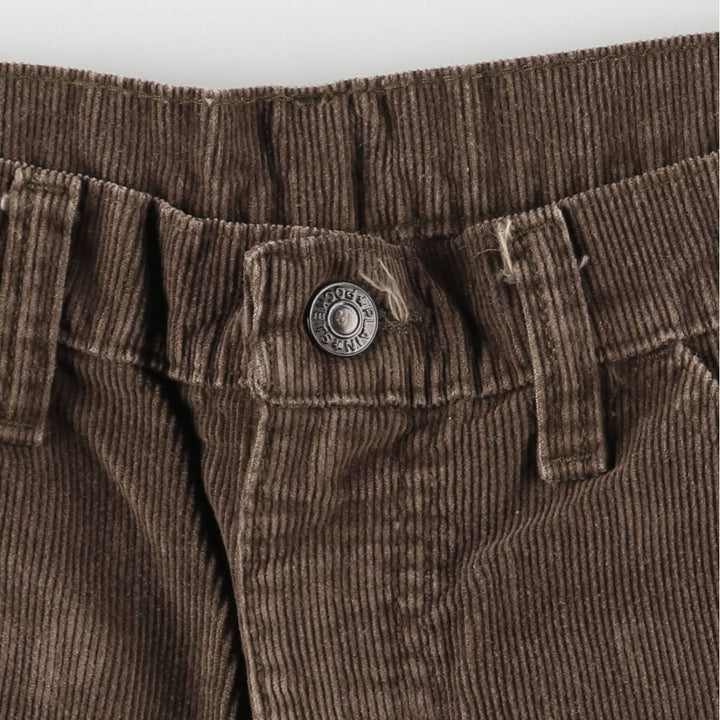 Vintage men's corduroy pants, size W36 cotton brown type Vintage Second Hand