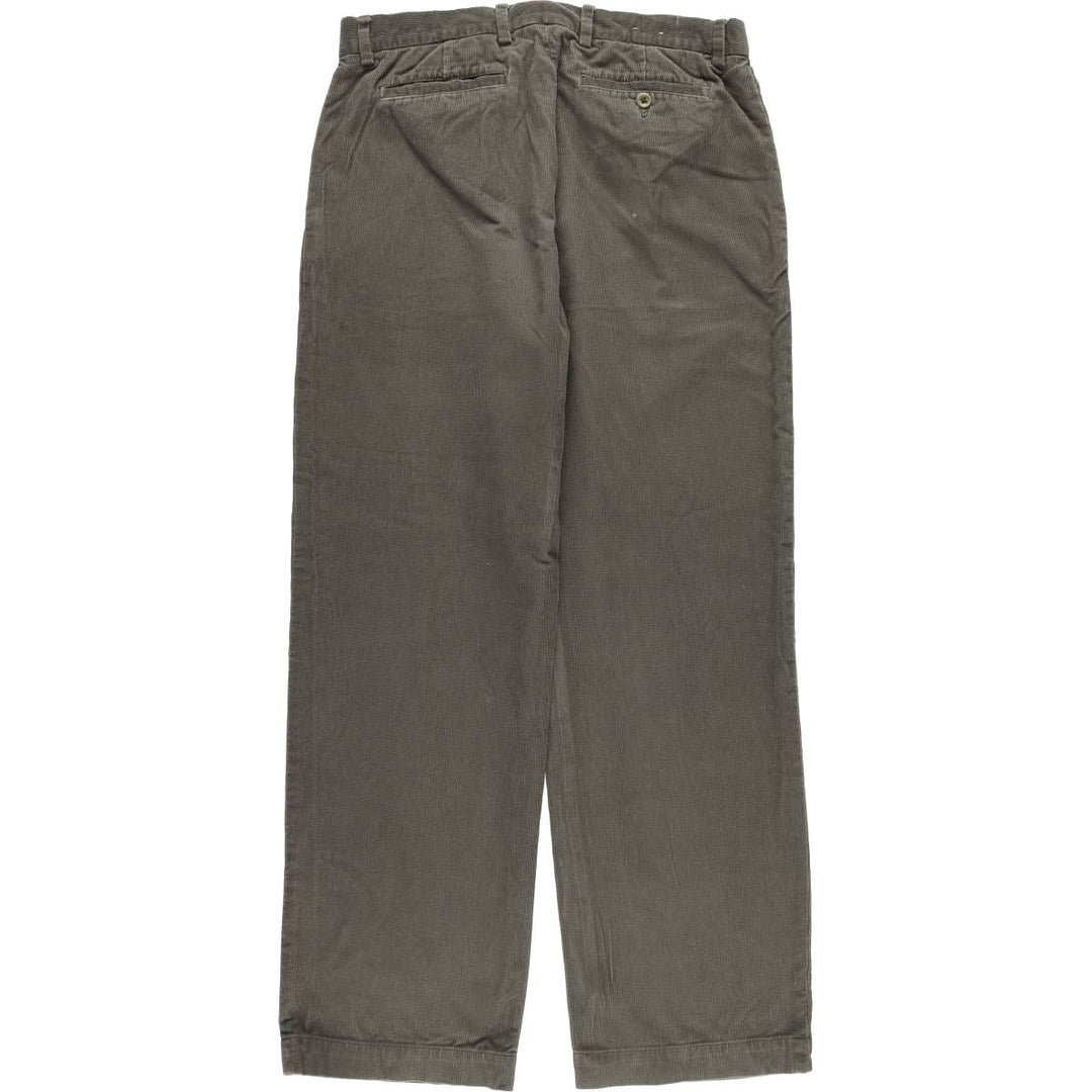 Banana Republic Dawson Corduroy Pants, Men's Size 36, Zipper Fly cotton Khaki type Vintage Second Hand