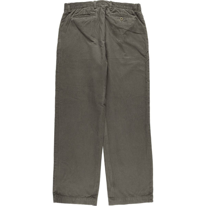 Banana Republic Dawson Corduroy Pants, Men's Size 36, Zipper Fly cotton Khaki type Vintage Second Hand