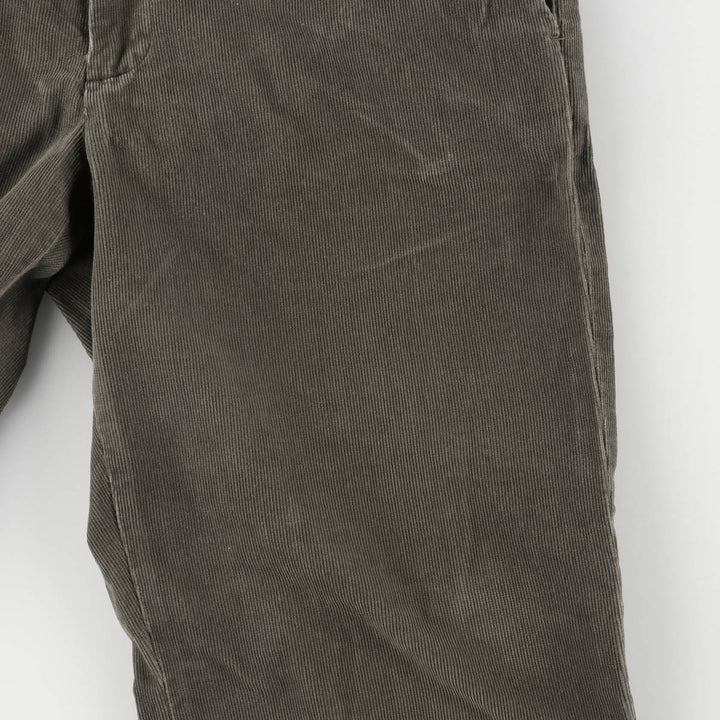 Banana Republic Dawson Corduroy Pants, Men's Size 36, Zipper Fly cotton Khaki type Vintage Second Hand