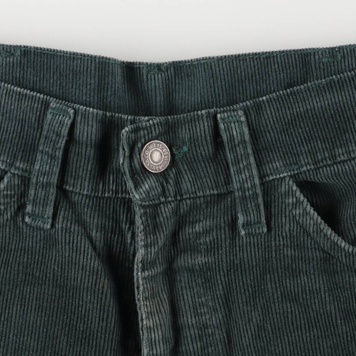 Vintage Levi's white tab flare-cut corduroy pants, made in the USA, men's size W34. cotton green type Vintage Second Hand