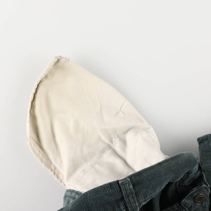 Vintage Levi's white tab flare-cut corduroy pants, made in the USA, men's size W34. cotton green type Vintage Second Hand