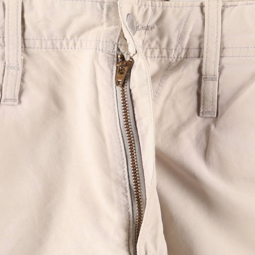 Levi's SILVER TAB Khakis Camouflage Pattern Woodland Camo Military Pants, Men's, Size W33 cotton ivory Vintage Second Hand