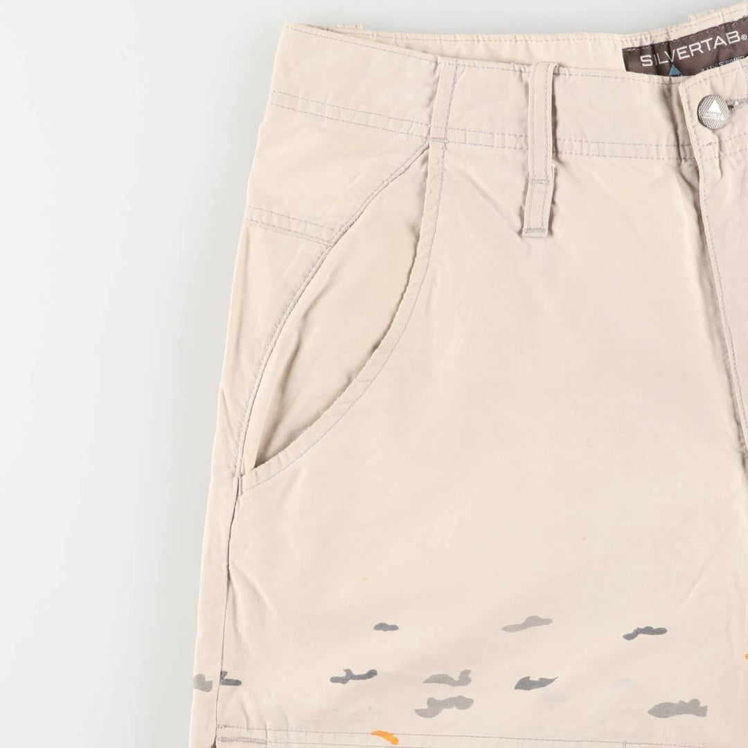 Levi's SILVER TAB Khakis Camouflage Pattern Woodland Camo Military Pants, Men's, Size W33 cotton ivory Vintage Second Hand