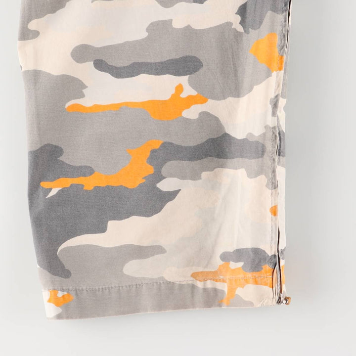 Levi's SILVER TAB Khakis Camouflage Pattern Woodland Camo Military Pants, Men's, Size W33 cotton ivory Vintage Second Hand