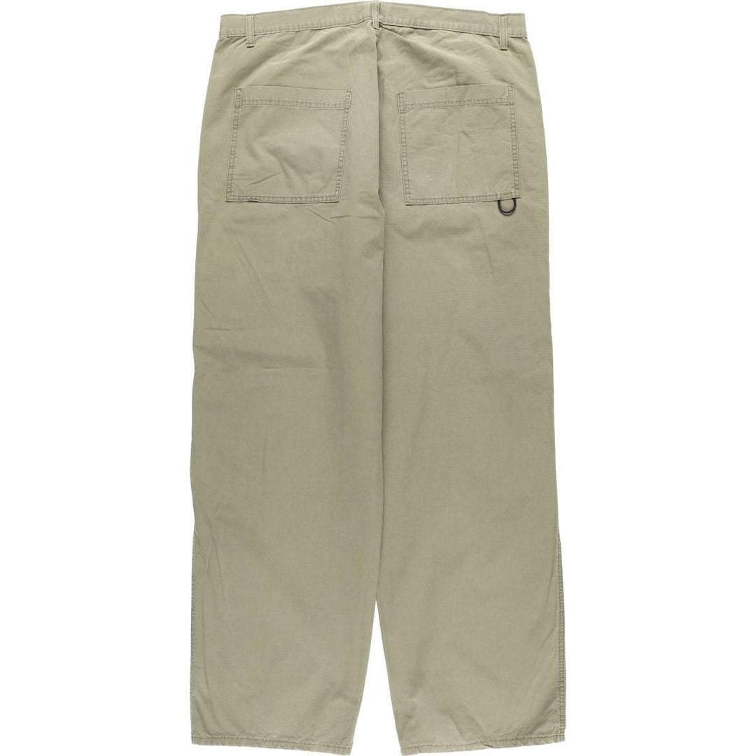 90'S Levi's Silver Tab Ripstop Military Pants, Men's, Size W39, Vintage cotton Khaki type Vintage Second Hand