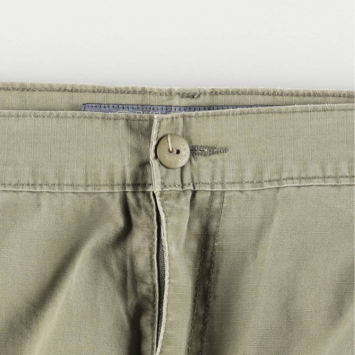 90'S Levi's Silver Tab Ripstop Military Pants, Men's, Size W39, Vintage cotton Khaki type Vintage Second Hand