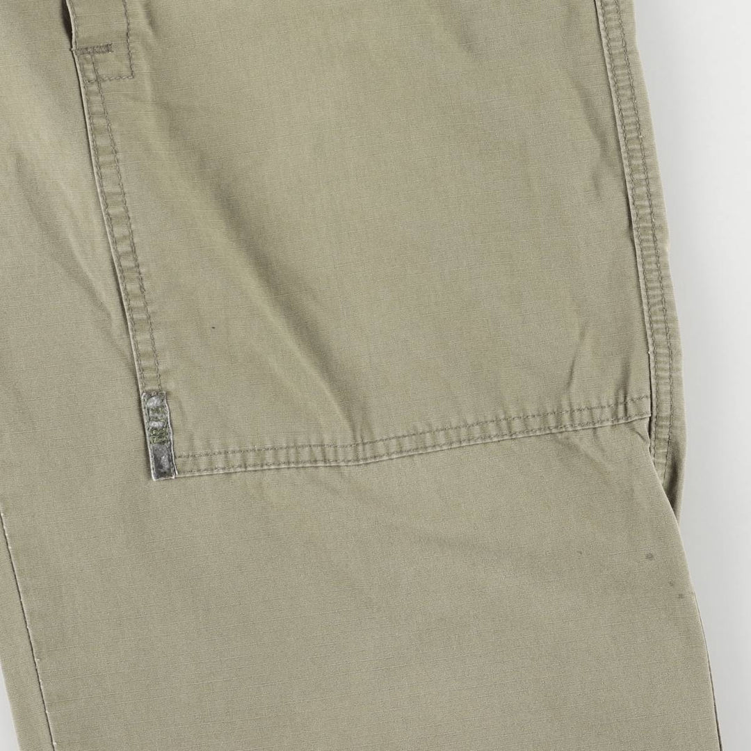 90'S Levi's Silver Tab Ripstop Military Pants, Men's, Size W39, Vintage cotton Khaki type Vintage Second Hand