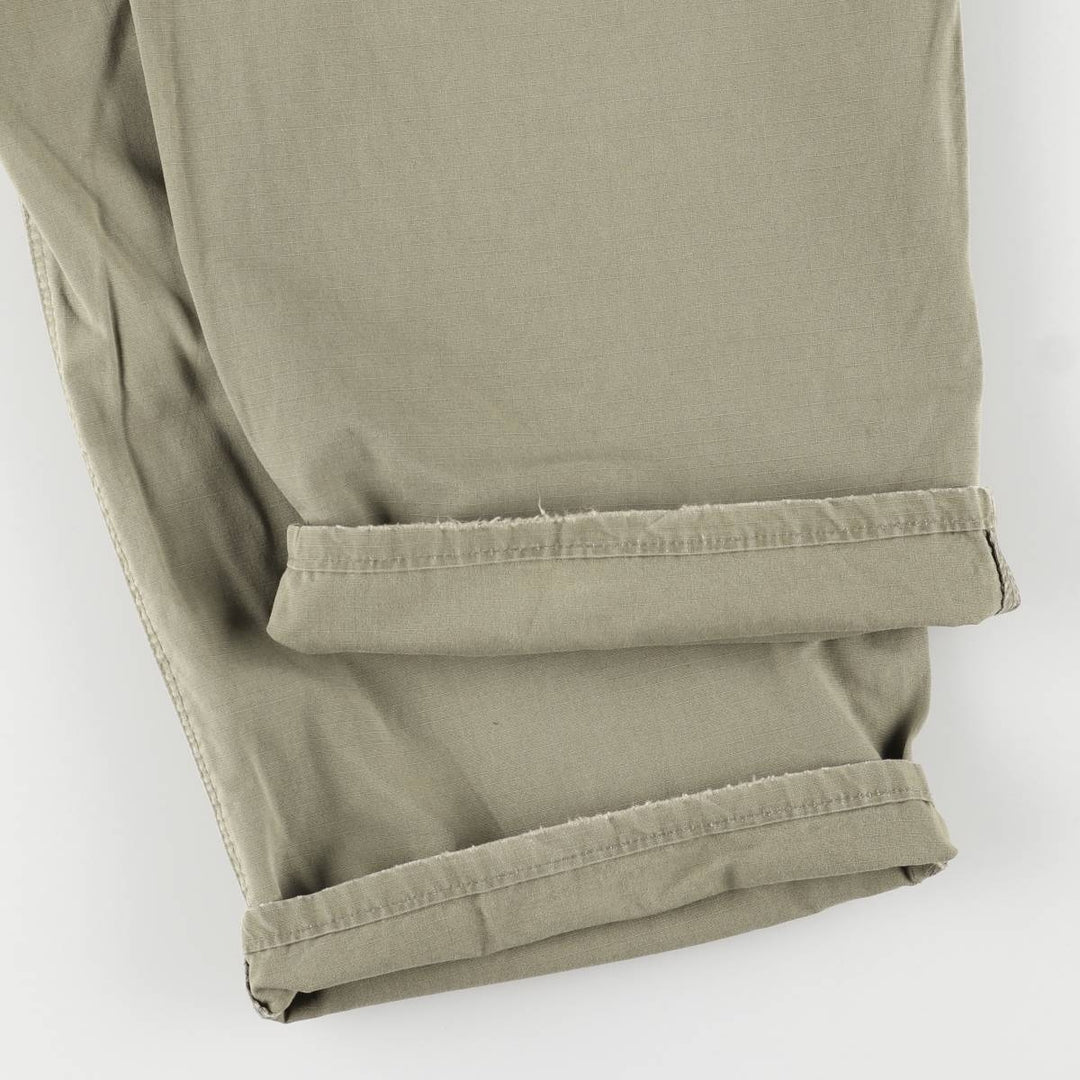 90'S Levi's Silver Tab Ripstop Military Pants, Men's, Size W39, Vintage cotton Khaki type Vintage Second Hand