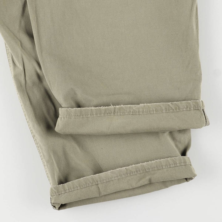 90'S Levi's Silver Tab Ripstop Military Pants, Men's, Size W39, Vintage cotton Khaki type Vintage Second Hand
