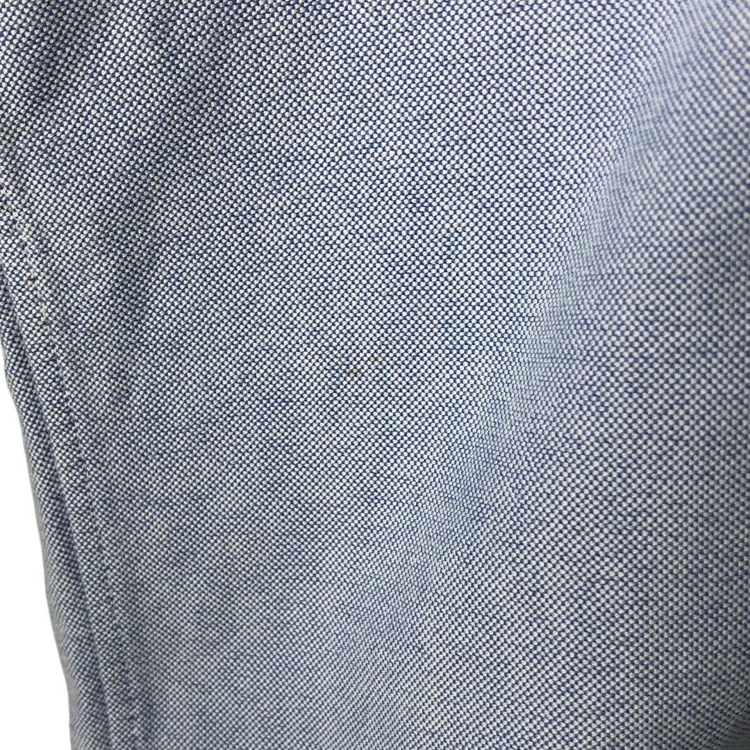Ralph Lauren BLAKE short sleeve button down shirt, men's size L cotton Blue type light blue Vintage Second Hand