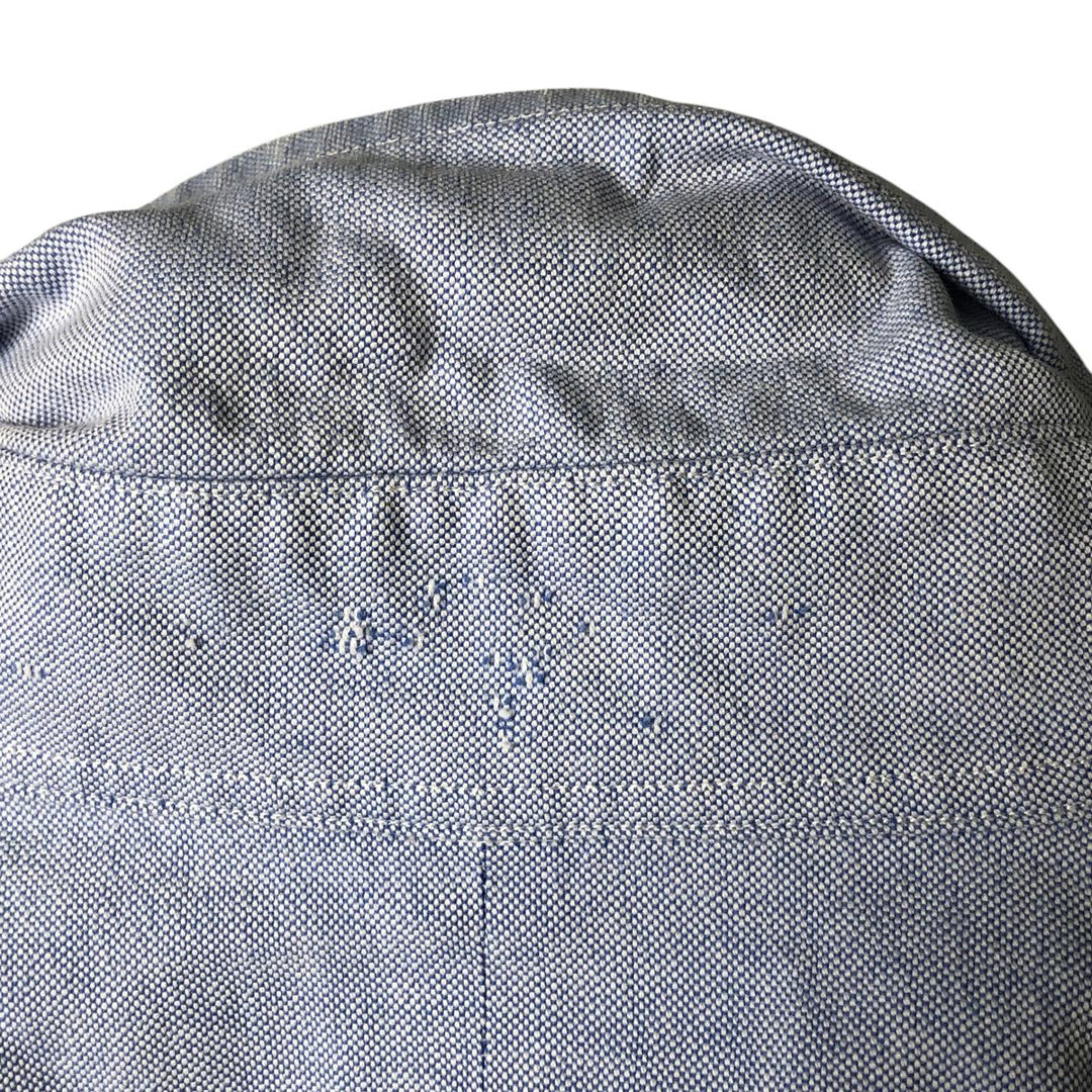 Ralph Lauren BLAKE short sleeve button down shirt, men's size L cotton Blue type light blue Vintage Second Hand