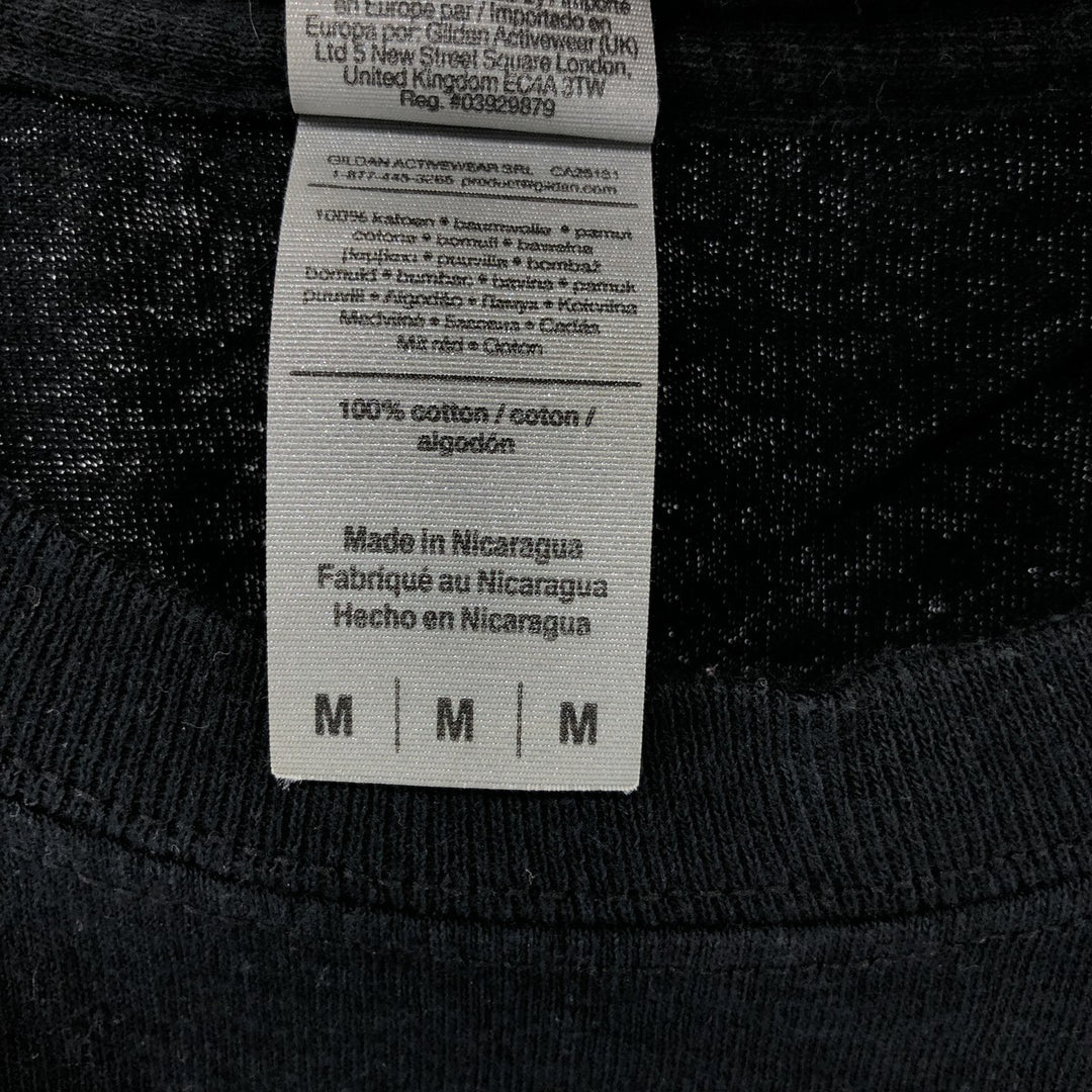 Gildan Black Sabbath band T-shirt, men's size M cotton black type Vintage Second Hand