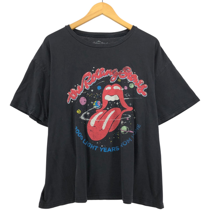 The Rolling Stones Band T-shirt, Men's XL cotton Charcoal Vintage Second Hand