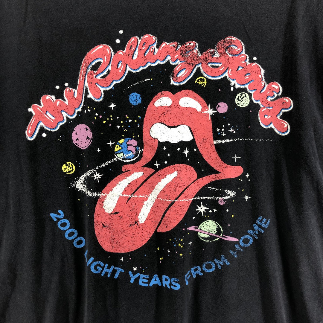 The Rolling Stones Band T-shirt, Men's XL cotton Charcoal Vintage Second Hand