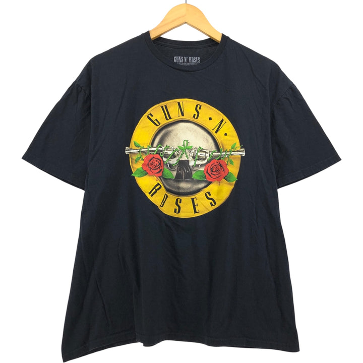 Guns N' Roses Band T-shirt, Band T, Men's XL size cotton black type Vintage Second Hand