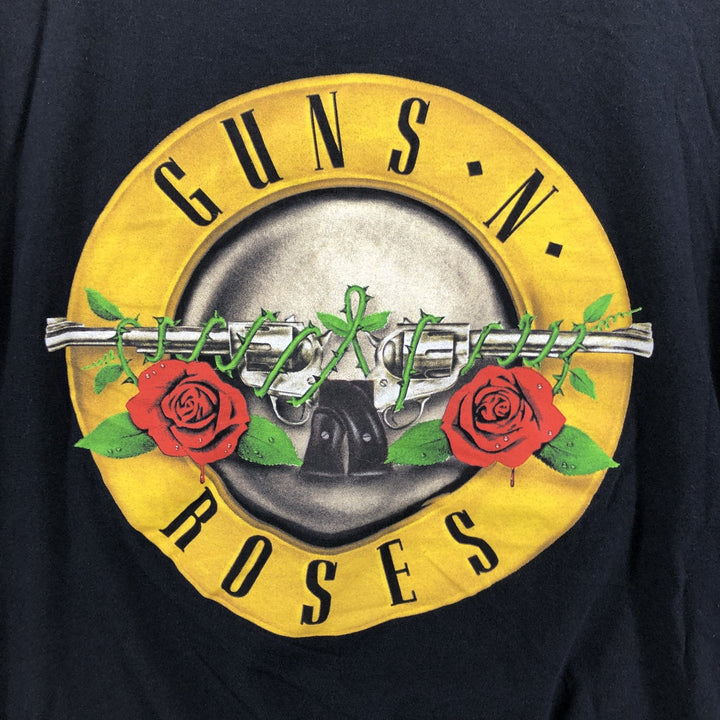 Guns N' Roses Band T-shirt, Band T, Men's XL size cotton black type Vintage Second Hand