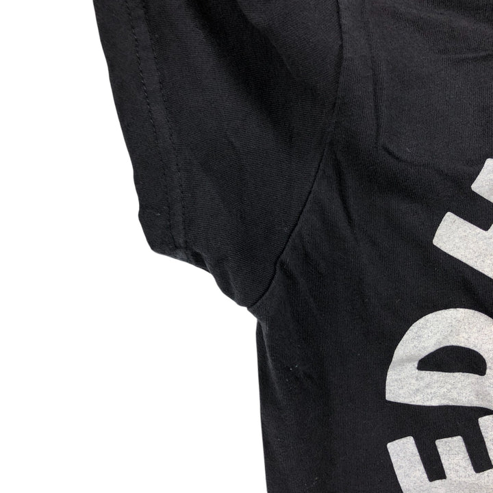 RED HOT CHILI PEPPERS Red Hot Chili Peppers Band T-shirt Band T Men's M size cotton black type Vintage Second Hand