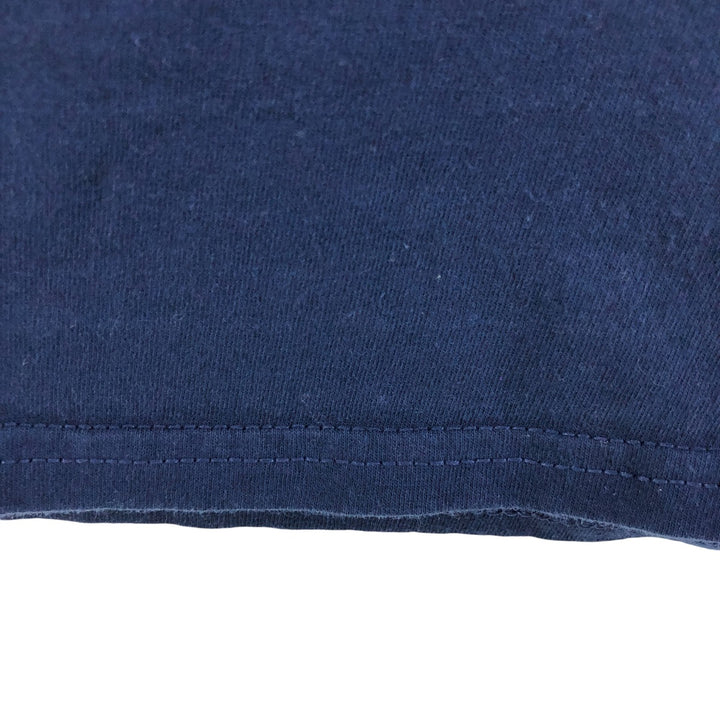 Fruit of the Loom Post Malone Rap T-Shirt, Men's Size Medium cotton navy blue type Vintage Second Hand