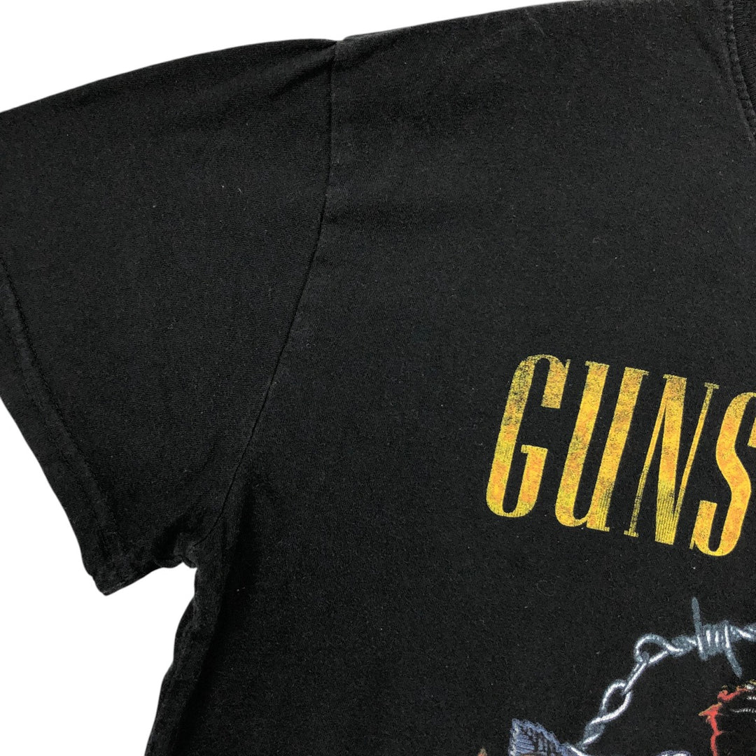 Guns N' Roses Band T-shirt, Band T, Men's XL size cotton black type Vintage Second Hand